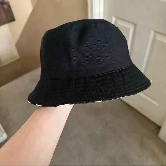 Reversible Cow Print Bucket Hat - Picture 3 of 3